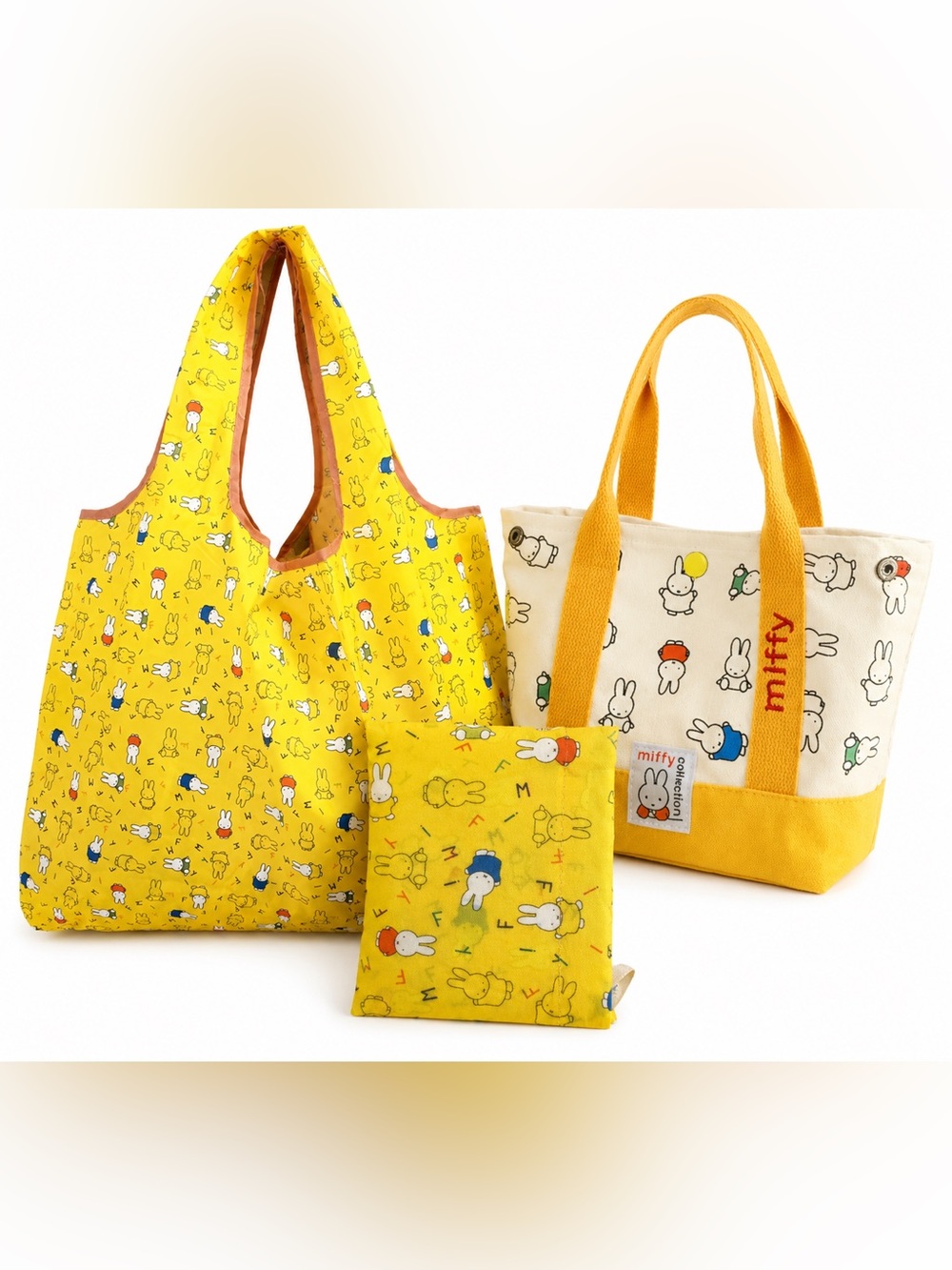 2 Miffy bags